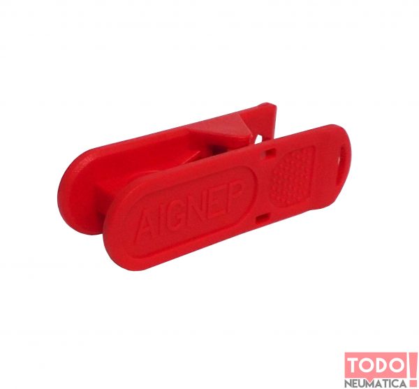 CORTA MANGUERA PLASTICA ROJA - Imagen 3