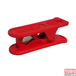 CORTA MANGUERA PLASTICA ROJA